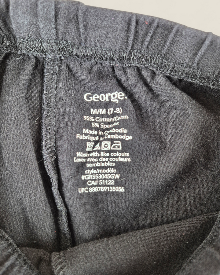 Pre-Loved George Black Bike Shorts Girls 7-8Y | Betty’s Marketplace