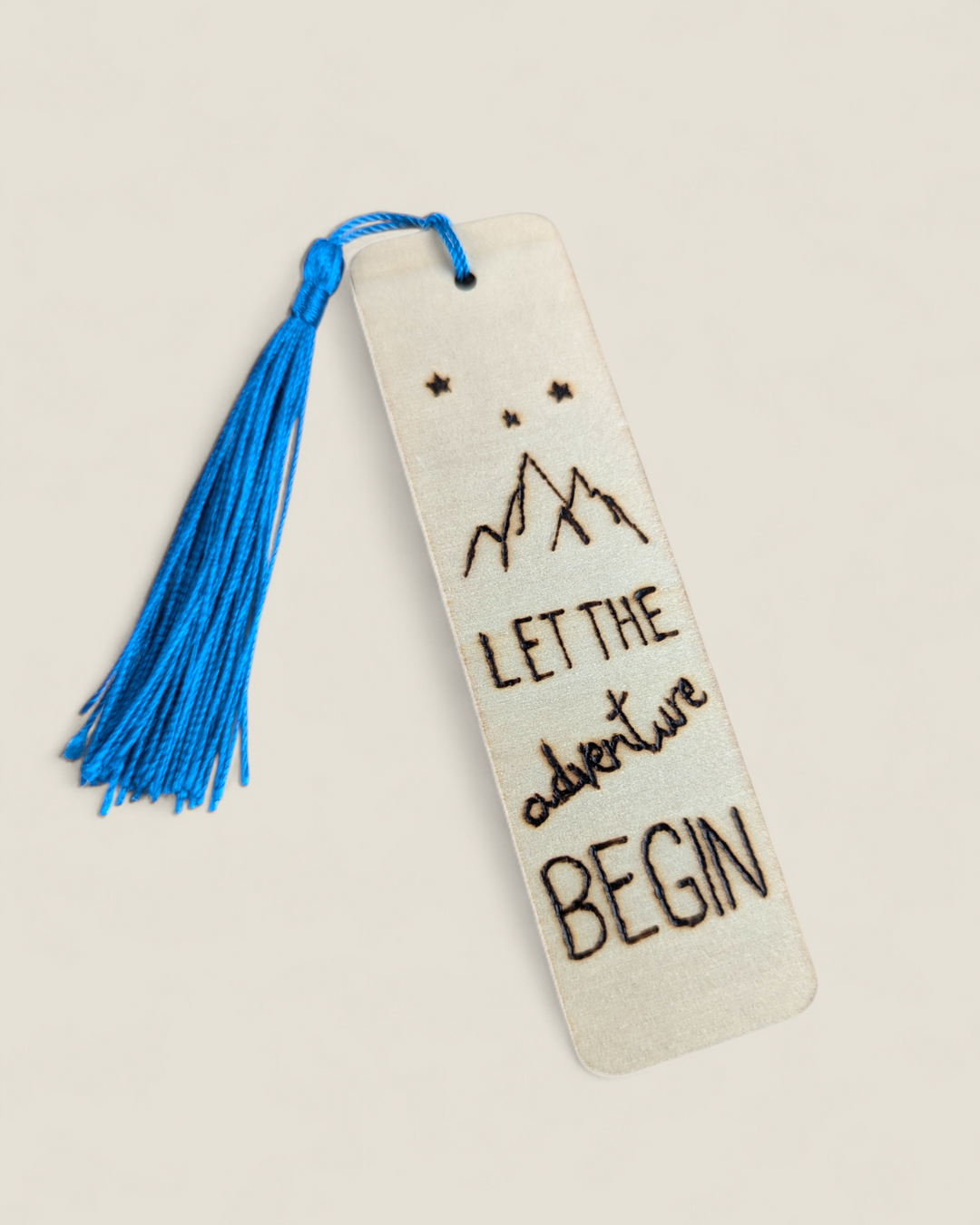 Marked In Wood, Wood Burnt Bookmarks