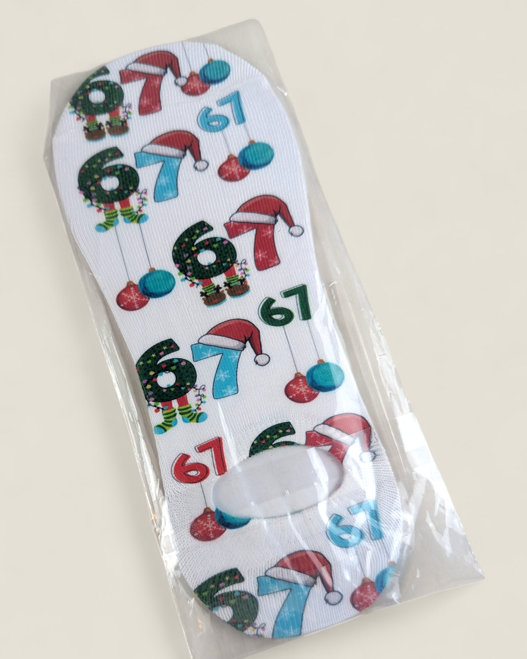 Lindsay's Creations, Printed Holiday Ankle Socks