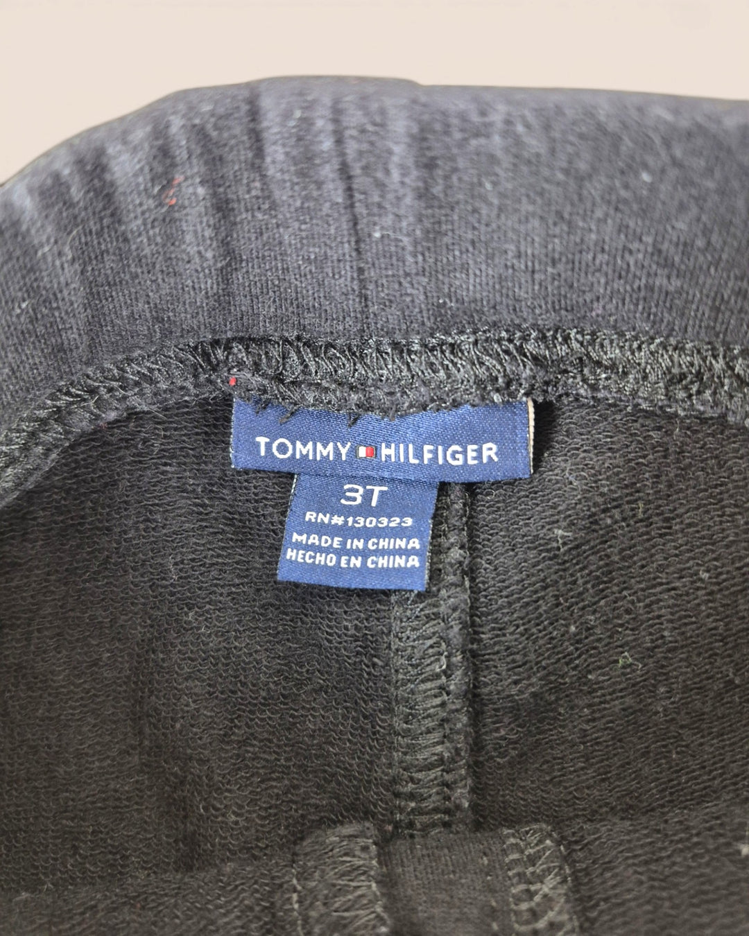 Pre-Loved Tommy Hilfiger Black Pants Girls 3Y | Betty’s Marketplace