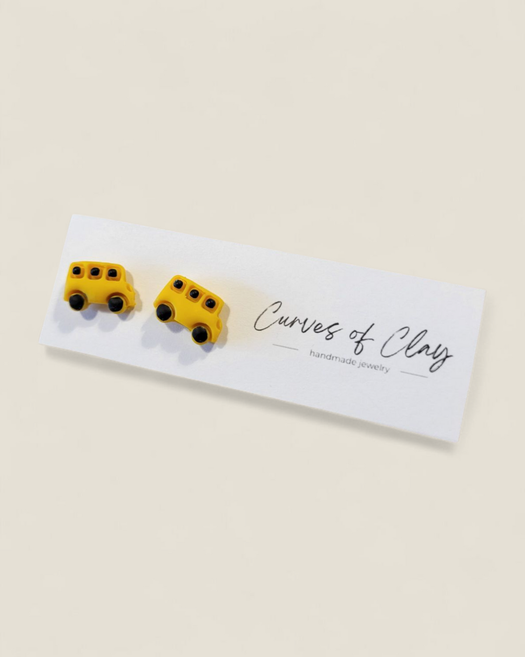 Curves of Clay, Everyday Stud Earrings