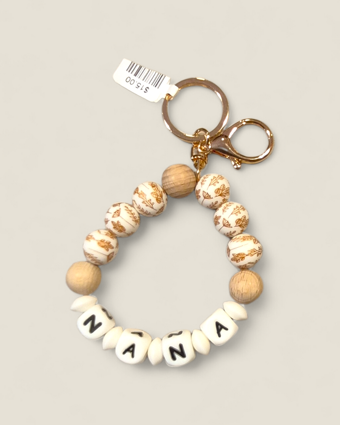 Teak Jewelry, Silicone Bead Wristlets