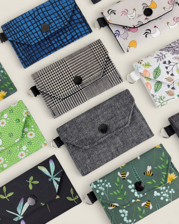 Izzyrai Handmade, RFID Blocking Snap Wallets