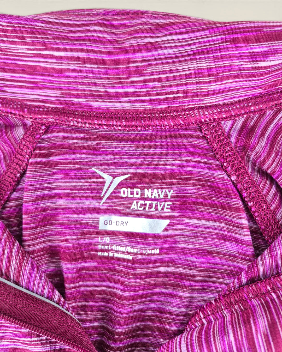 Pre-Loved Old Navy Active Purple Long Sleeve Top Ladies Large | Betty’s Marketplace