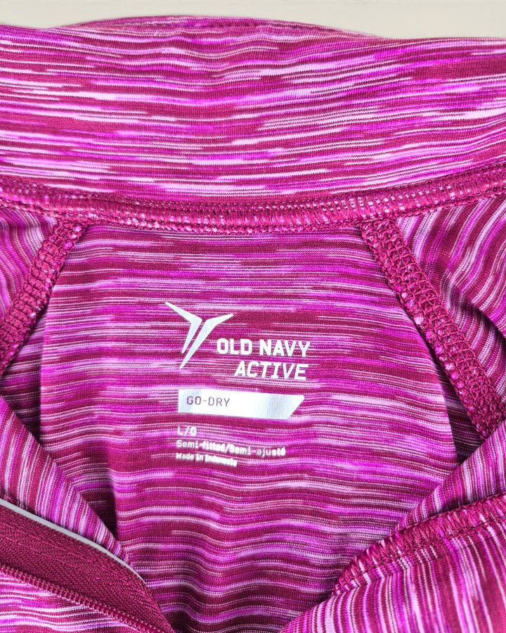 Pre-Loved Old Navy Active Purple Long Sleeve Top Ladies Large | Betty’s Marketplace