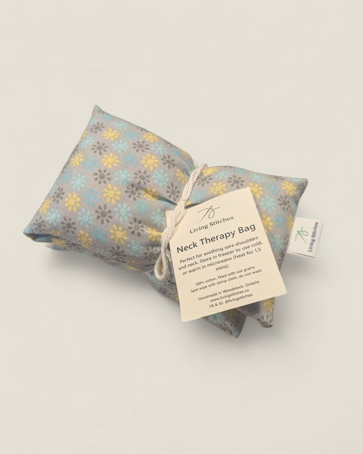 Living Stitches, Hot Cold Neck Therapy Bags