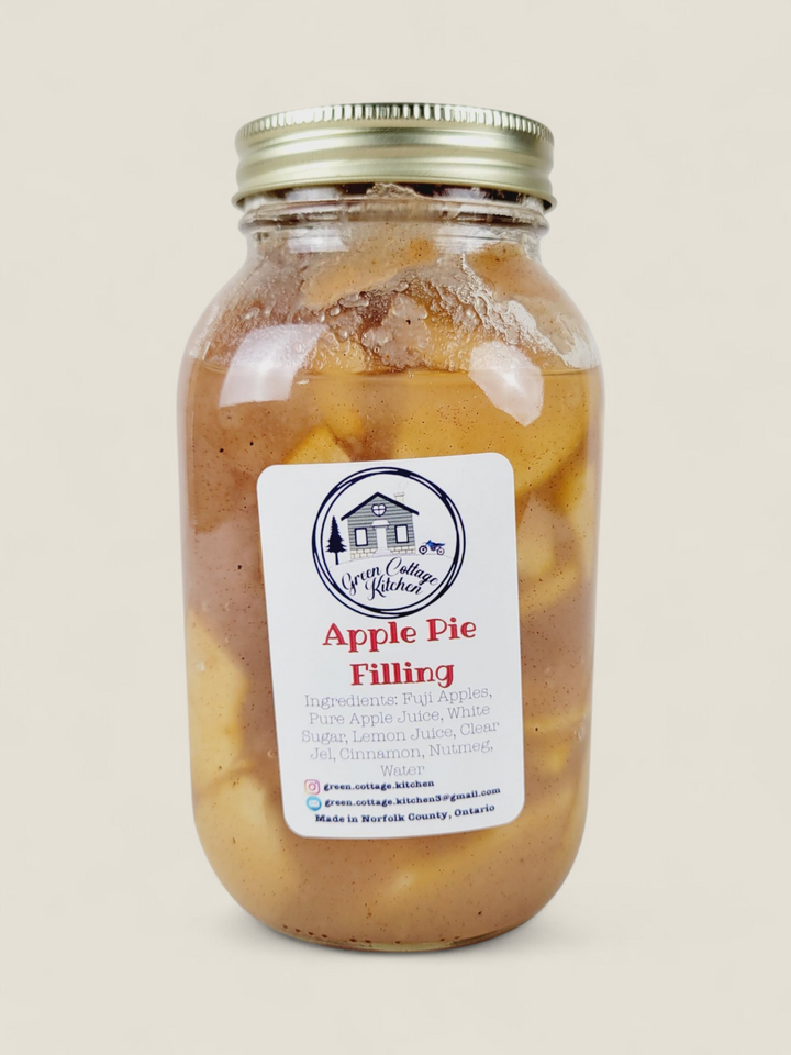 Green Cottage Kitchen, Pie Filling