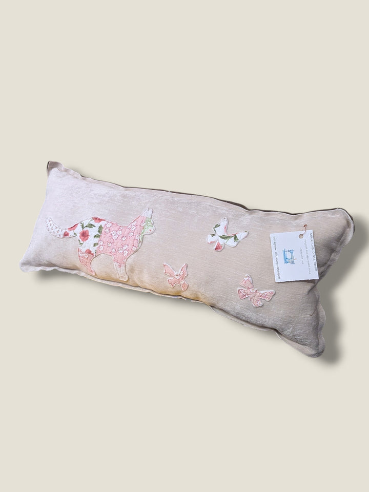 Stitch, Loop, Create, Repeat, Upcycled and Quilted Pillow Collection