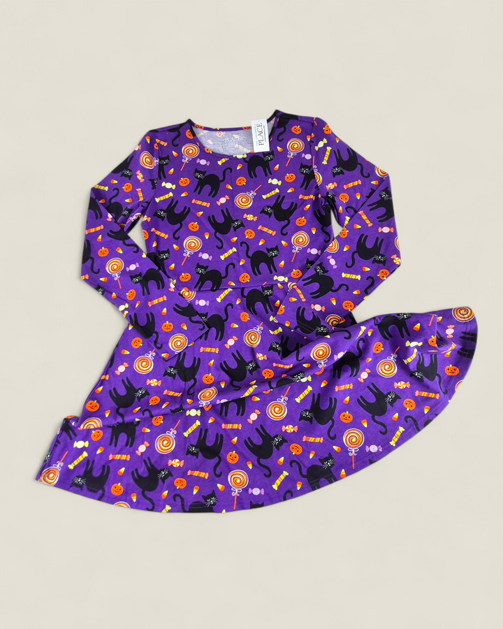 Pre-Loved With Tags Children's Place Purple Halloween Dress Girls 16Y | Betty’s Marketplace