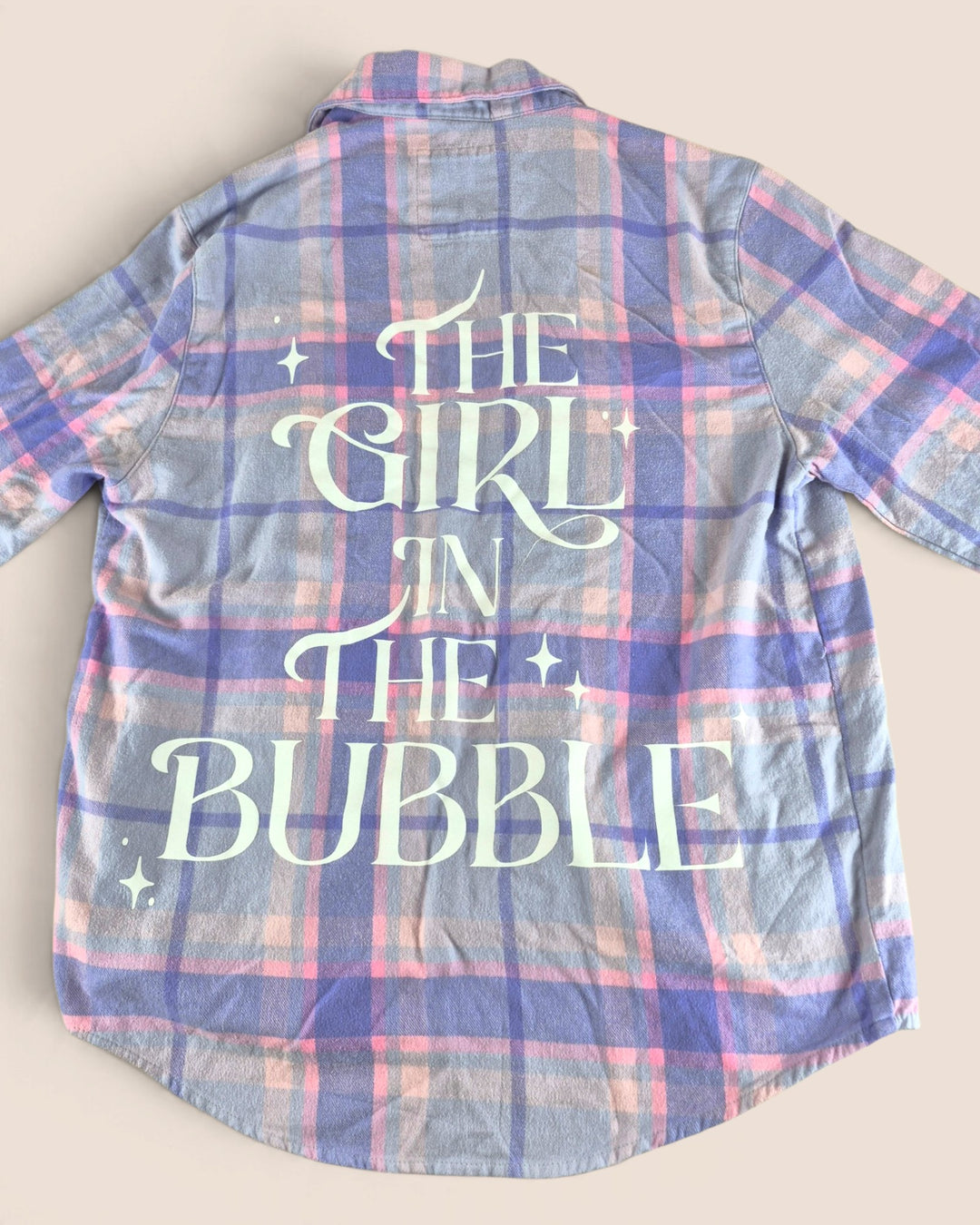 Pre-Loved Wicked Purple Plaid Flannel Shirt Ladies Medium | Betty’s Marketplace