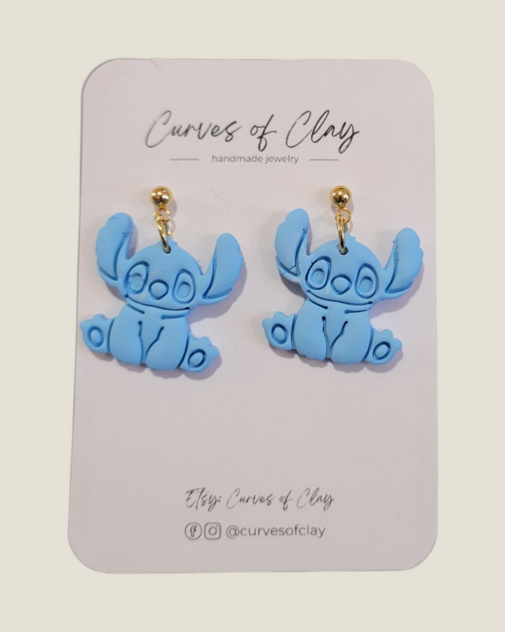 Curves of Clay, Everyday Dangle Earrings