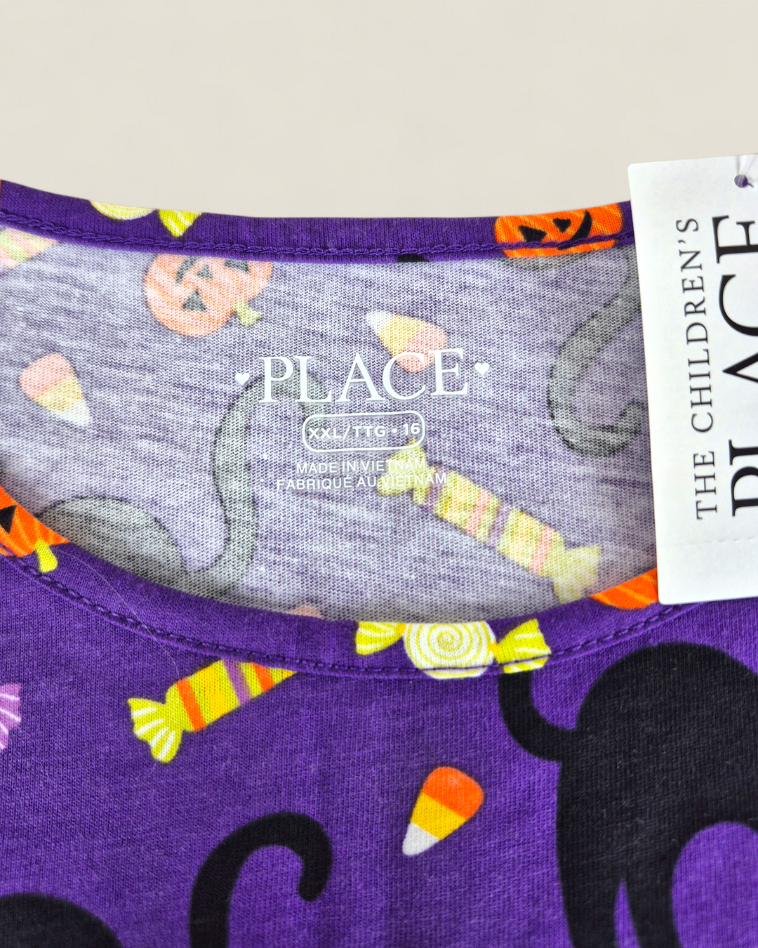 Pre-Loved With Tags Children's Place Purple Halloween Dress Girls 16Y | Betty’s Marketplace