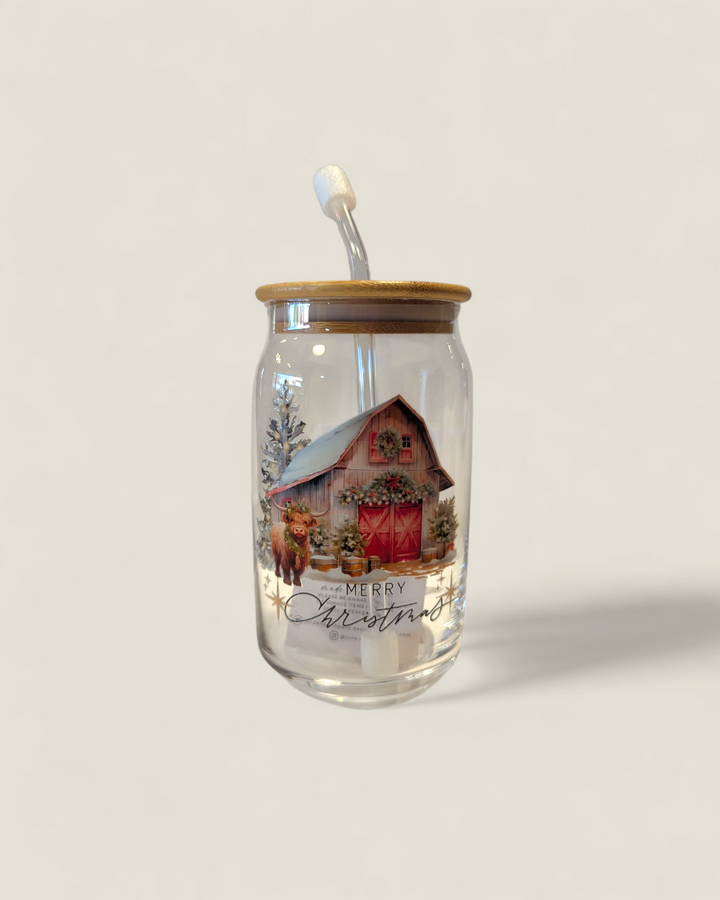 June & Co. Designs, Holiday Glass Drinkware