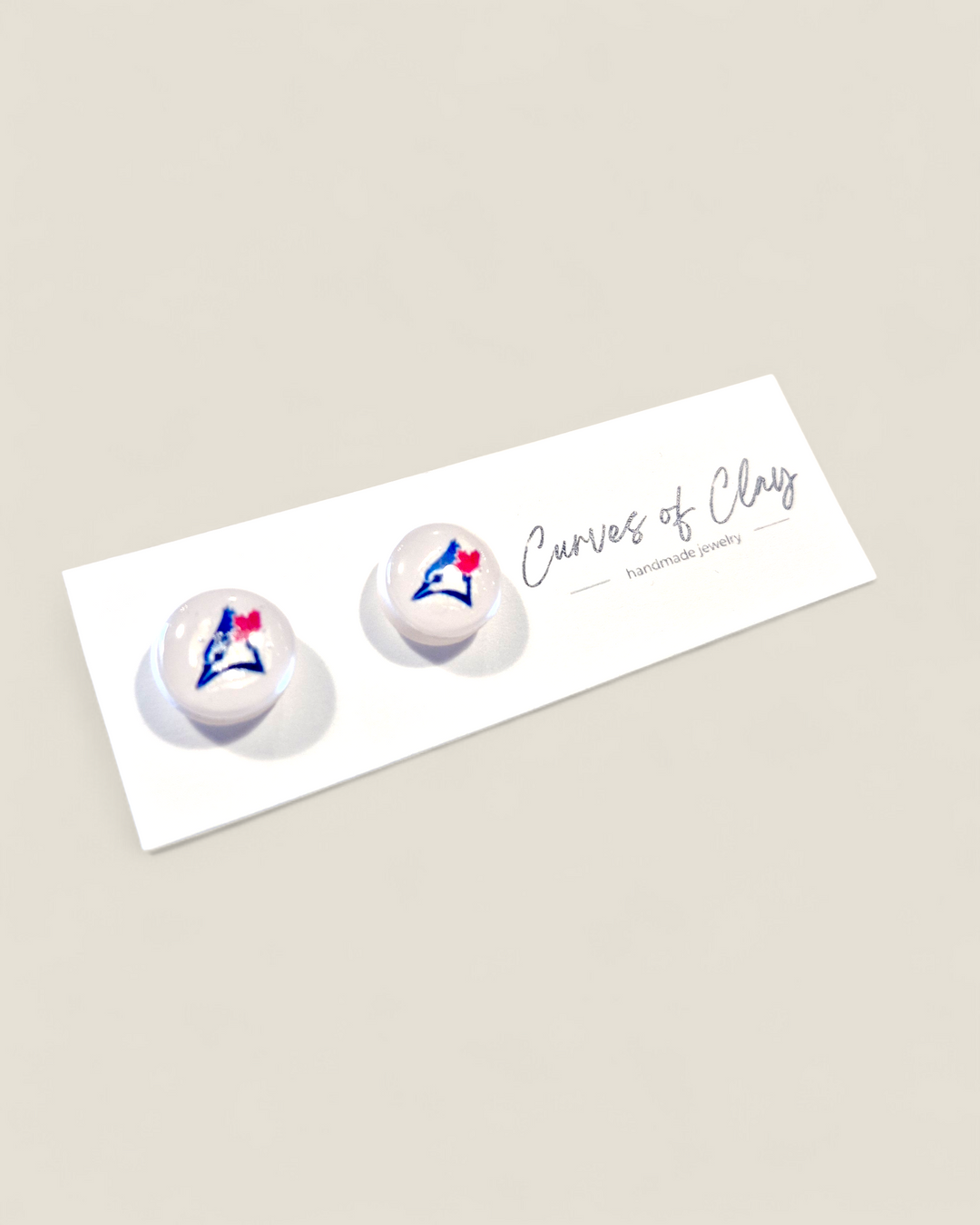 Curves of Clay, Everyday Stud Earrings