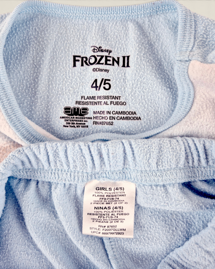 Pre-Loved Frozen Pyjama Set Girls 4-5Y | Betty’s Marketplace