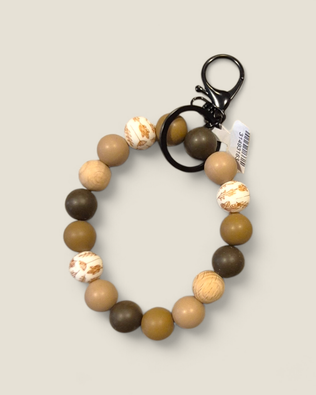 Teak Jewelry, Silicone Bead Wristlets