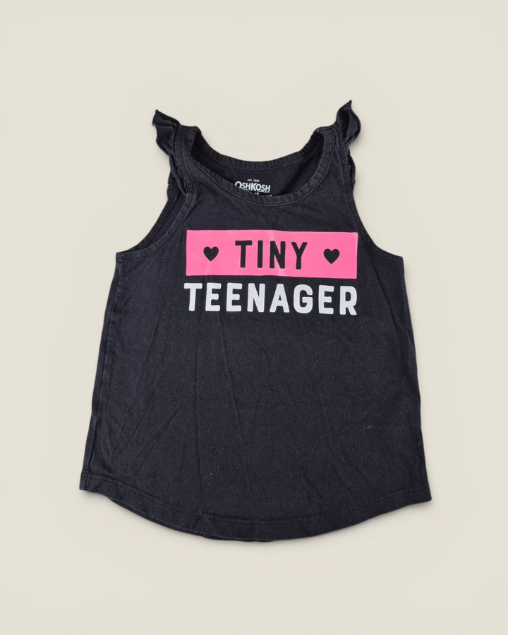 Pre-Loved Oshkosh Tiny Teenager Tank Top Girls 4Y | Betty’s Marketplace