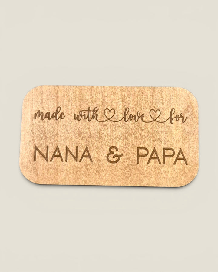 Rough Cut Dezigns, Wood & Acrylic Engraved Magnets