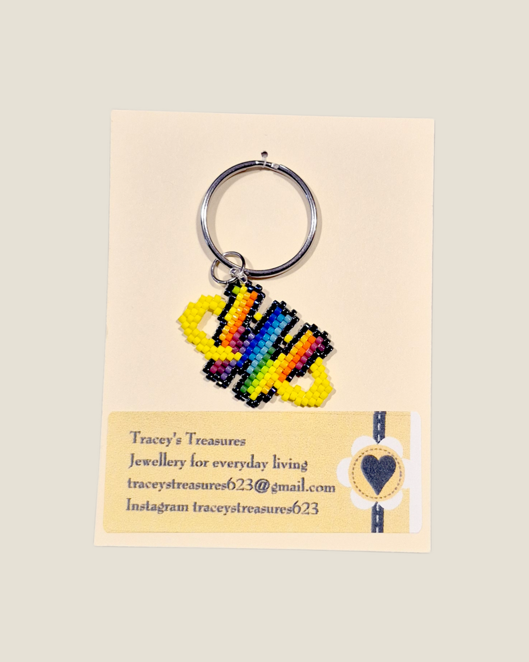 Tracey's Treasures, Beaded Keychains
