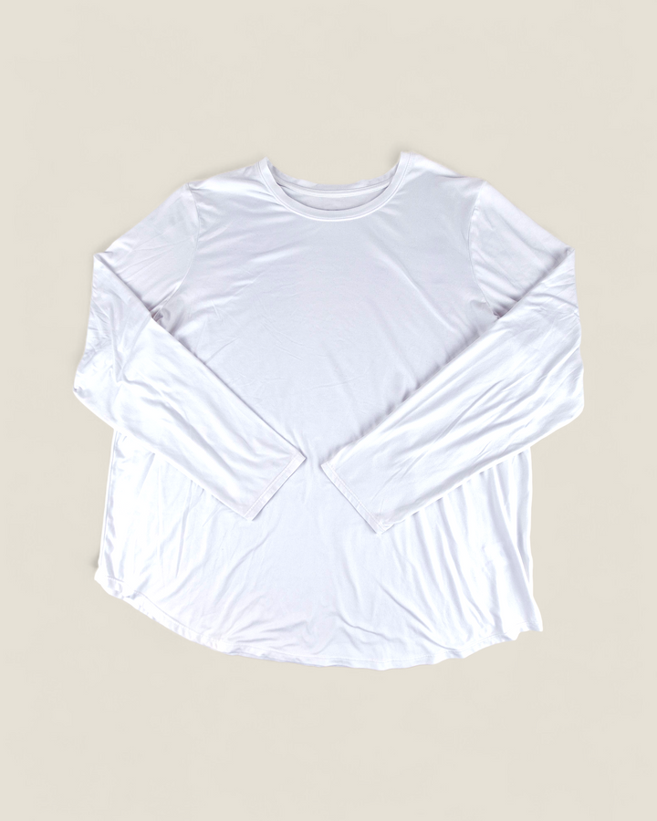 Pre-Loved Hyba White Long Sleeve Top Ladies 2XL | Betty’s Marketplace