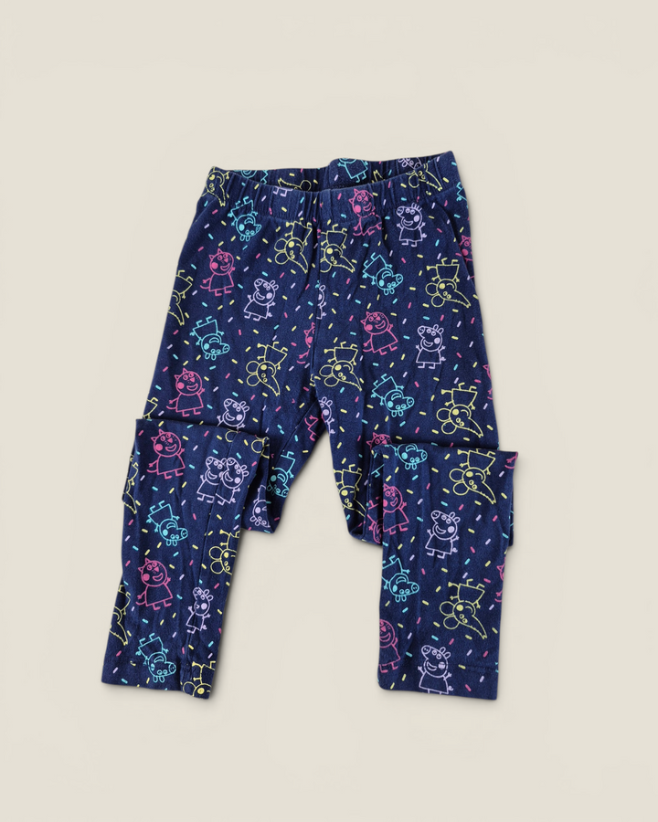 Pre-Loved Peppa Pig Navy Leggings Girls 2-3Y | Betty’s Marketplace