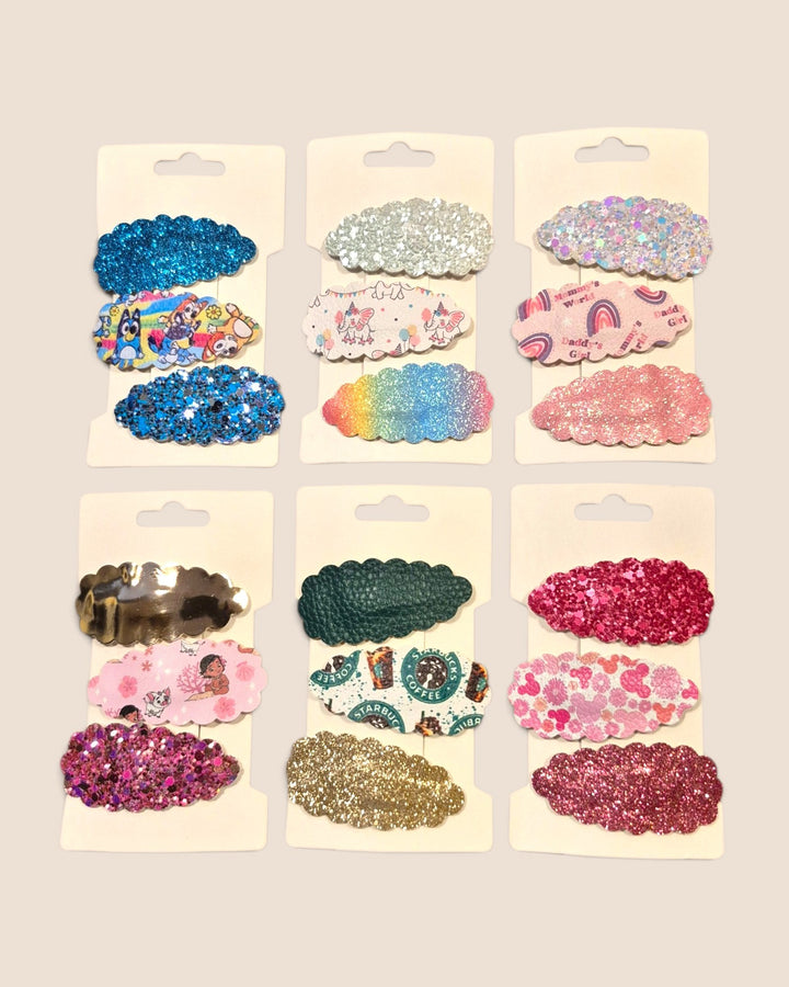 DLM Creations, 3 Pack Hair Clips