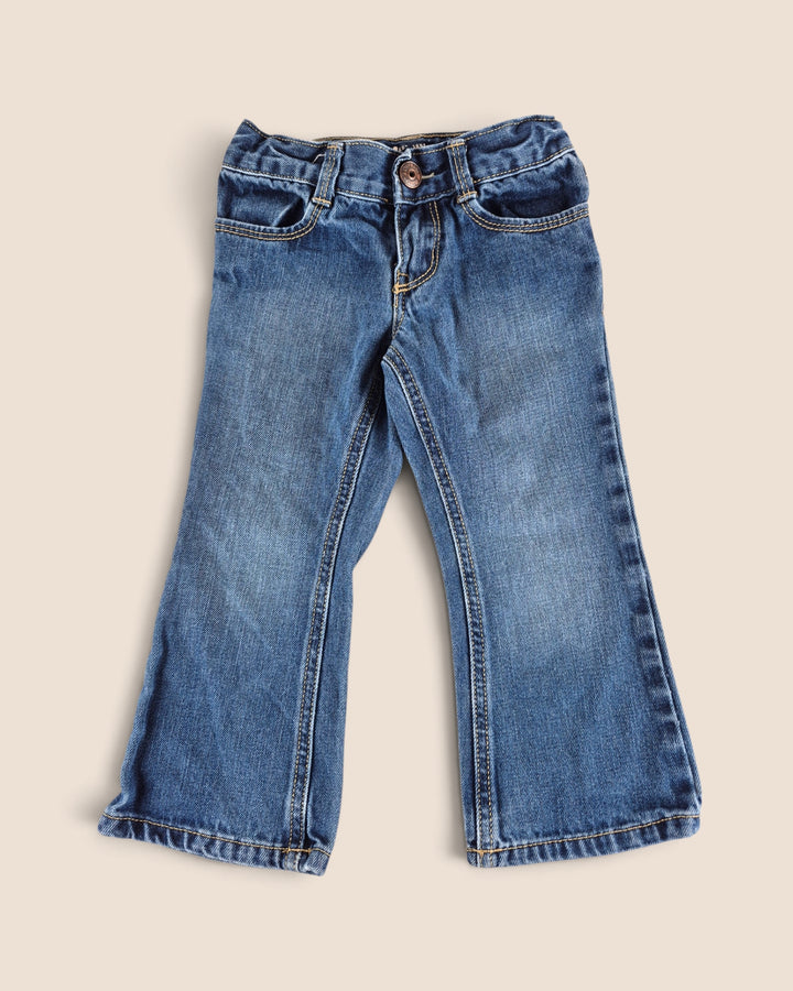 Pre-Loved Oshkosh Boot Cut Blue Jeans Girls 2Y | Betty’s Marketplace