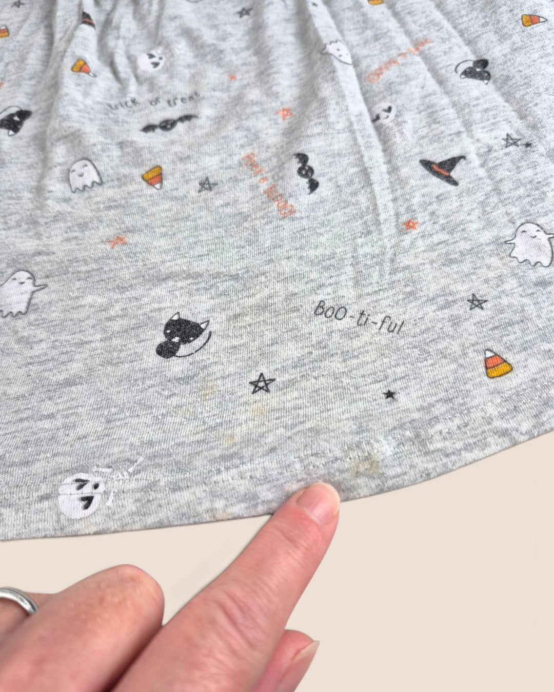 Pre-Loved George Grey Halloween Dress Girls 4Y Play Condition | Betty’s Marketplace