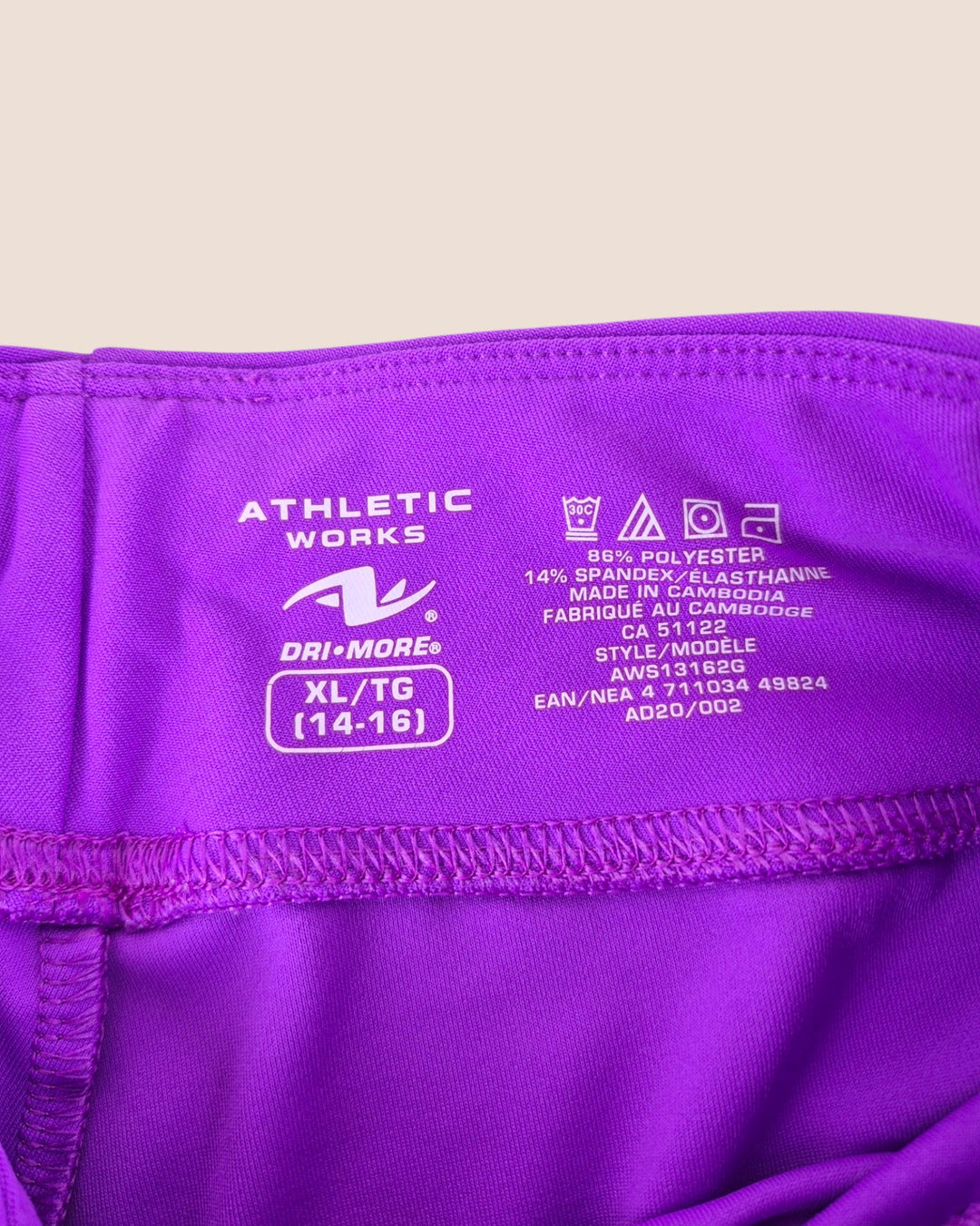 Pre-Loved Athletic Works Purple Capris Leggings Girls 14-16Y | Betty’s Marketplace