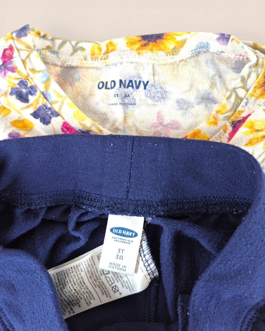 Pre-Loved Old Navy Floral Summer Outfit Girls 3Y | Betty’s Marketplace