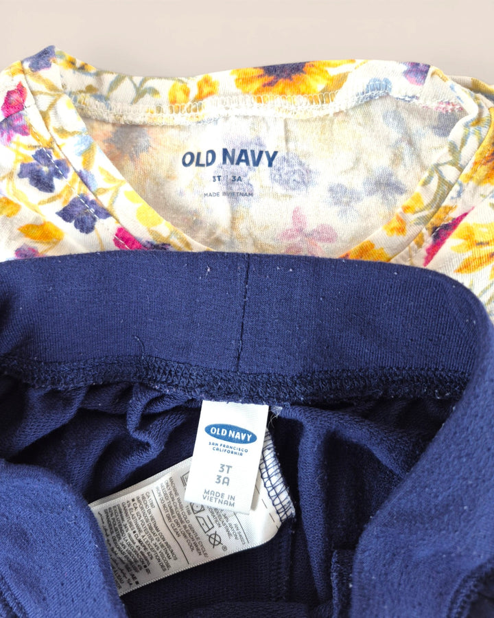 Pre-Loved Old Navy Floral Summer Outfit Girls 3Y | Betty’s Marketplace