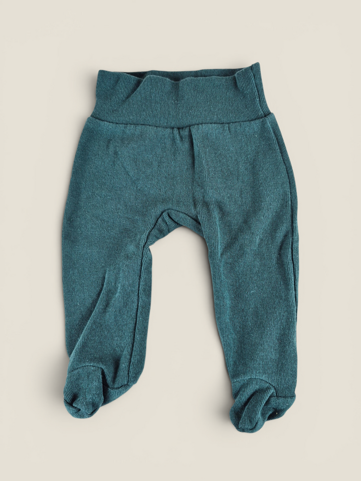 Pre-Loved Shein Green Footie Pants 3-6M | Betty’s Marketplace