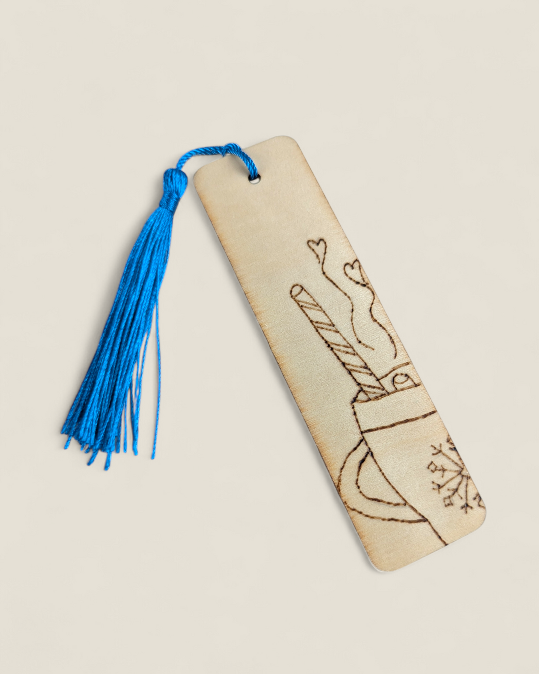 Marked In Wood, Wood Burnt Bookmarks