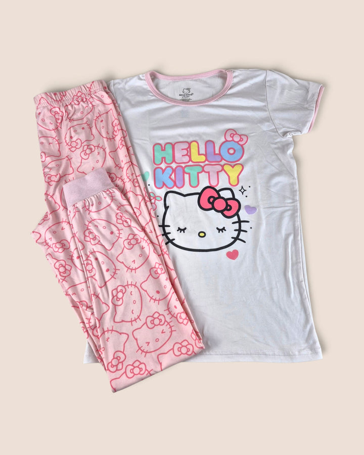 Pre-Loved Hello Kitty Pyjama Set Girls 10-12Y | Betty’s Marketplace
