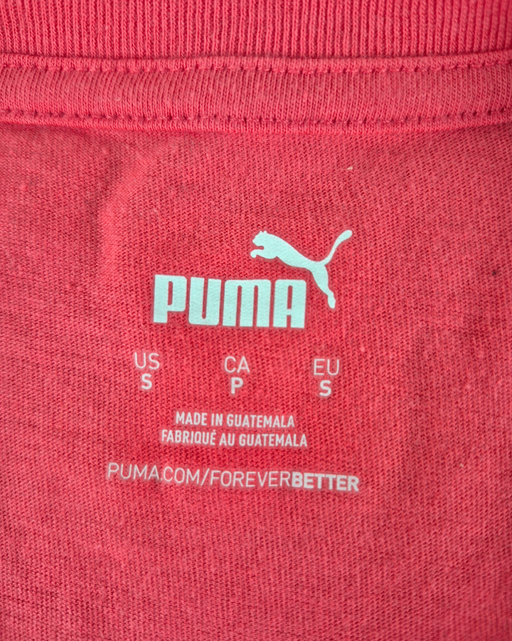 Pre-Loved Puma Pink Cropped Top Ladies Small | Betty’s Marketplace