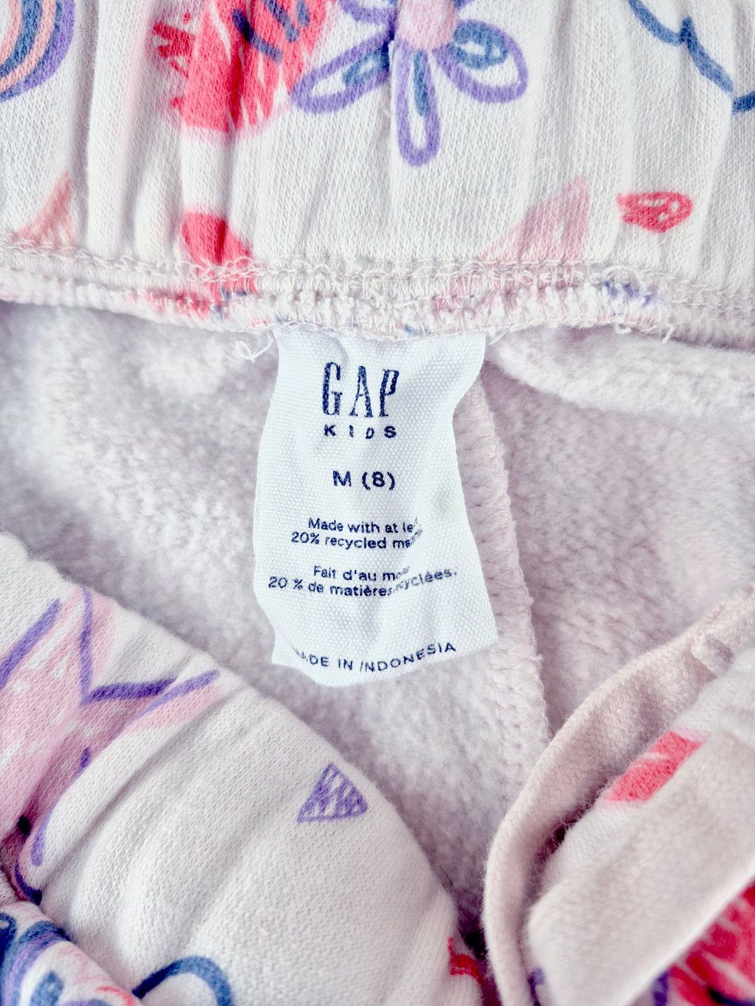 Pre-Loved Pink Gap Doodle Shorts 8Y | Betty’s Marketplace