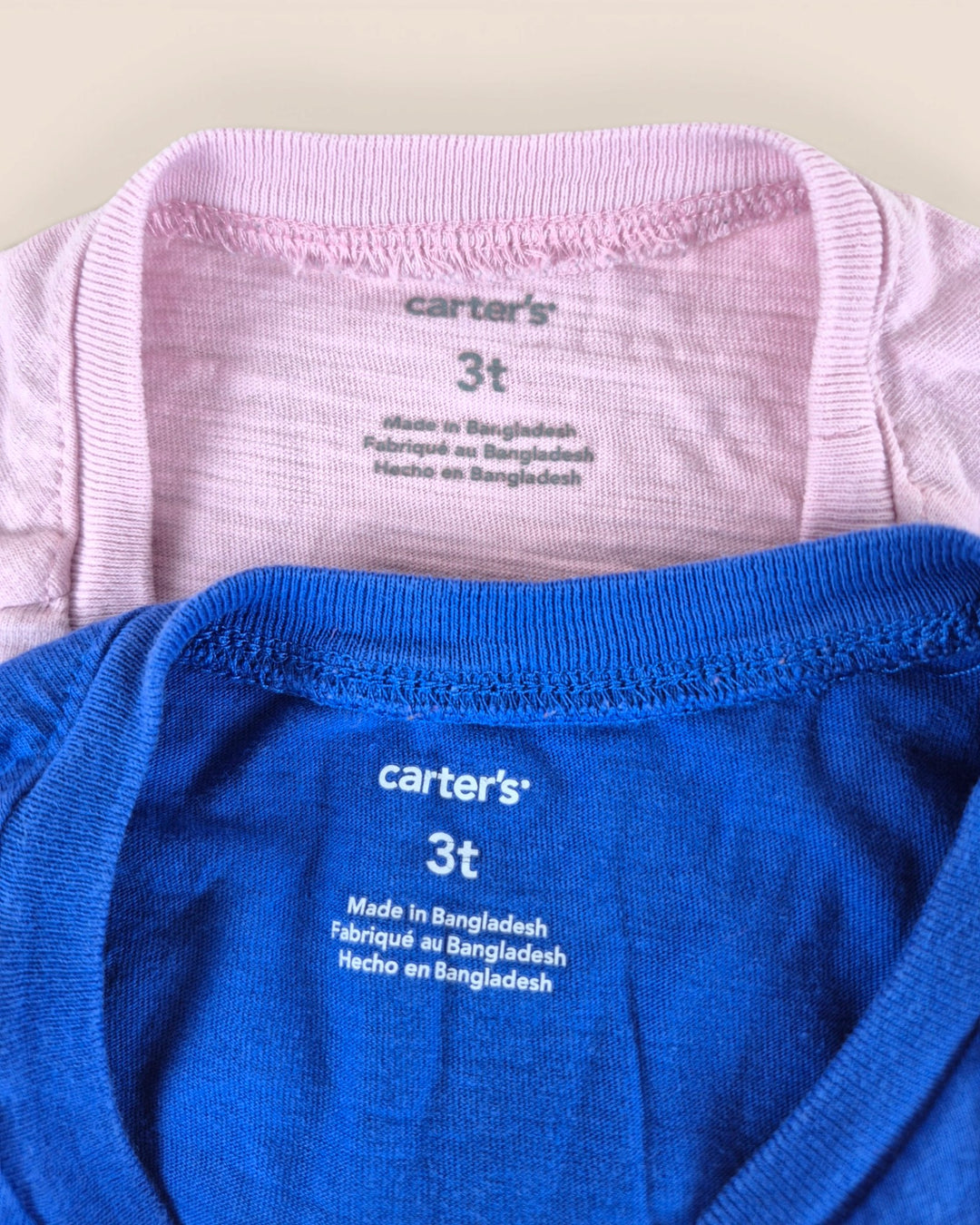 Pre-Loved Carter's Set Of 2 Long Sleeve Tops Girls 3Y | Betty’s Marketplace
