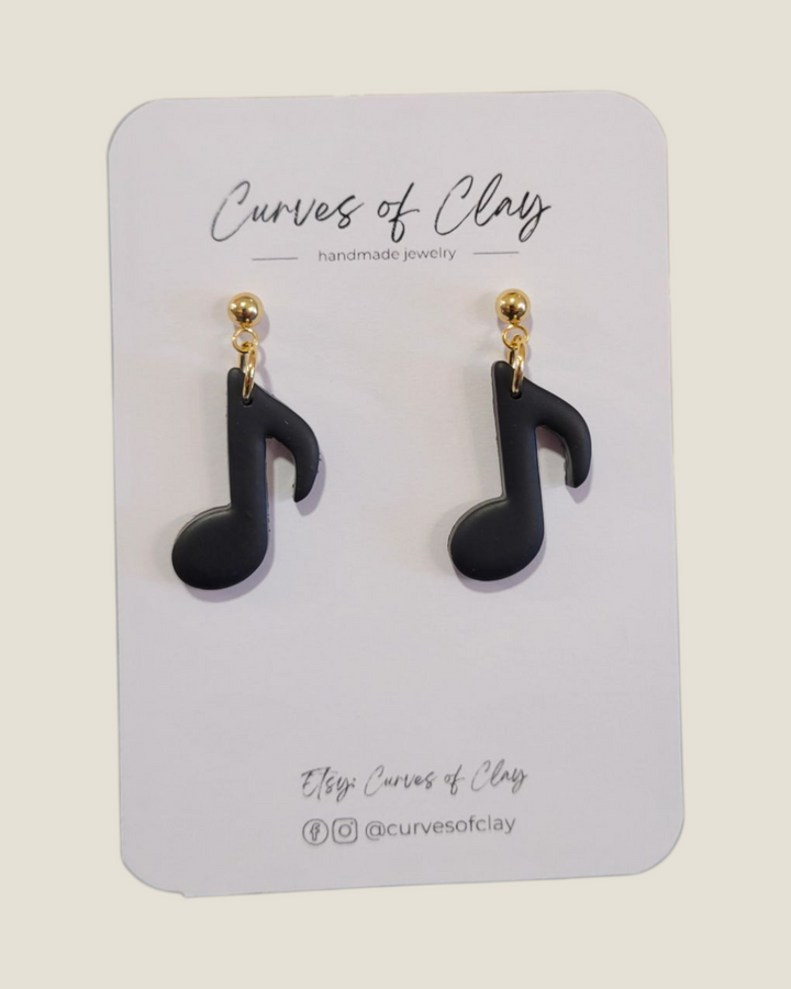 Curves of Clay, Everyday Dangle Earrings