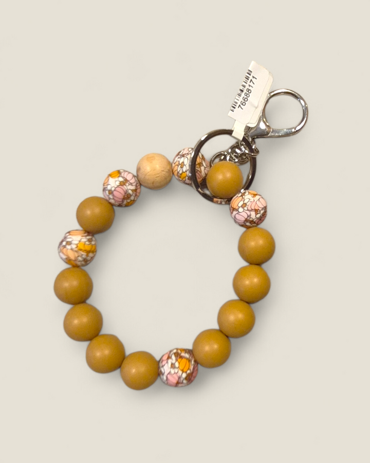 Teak Jewelry, Silicone Bead Wristlets