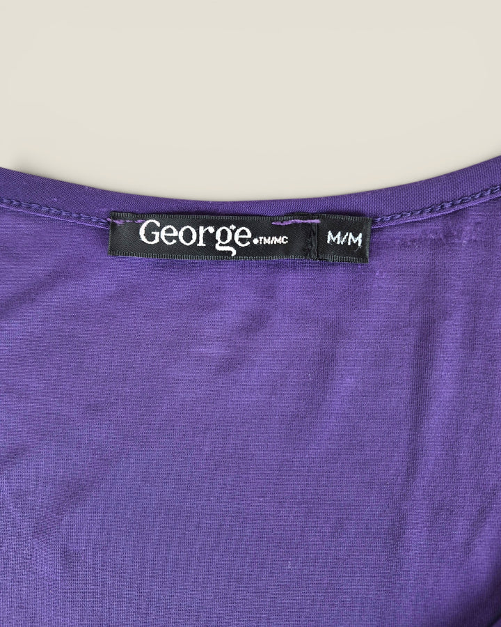 Pre-Loved George Purple Dress Ladies Medium | Betty’s Marketplace