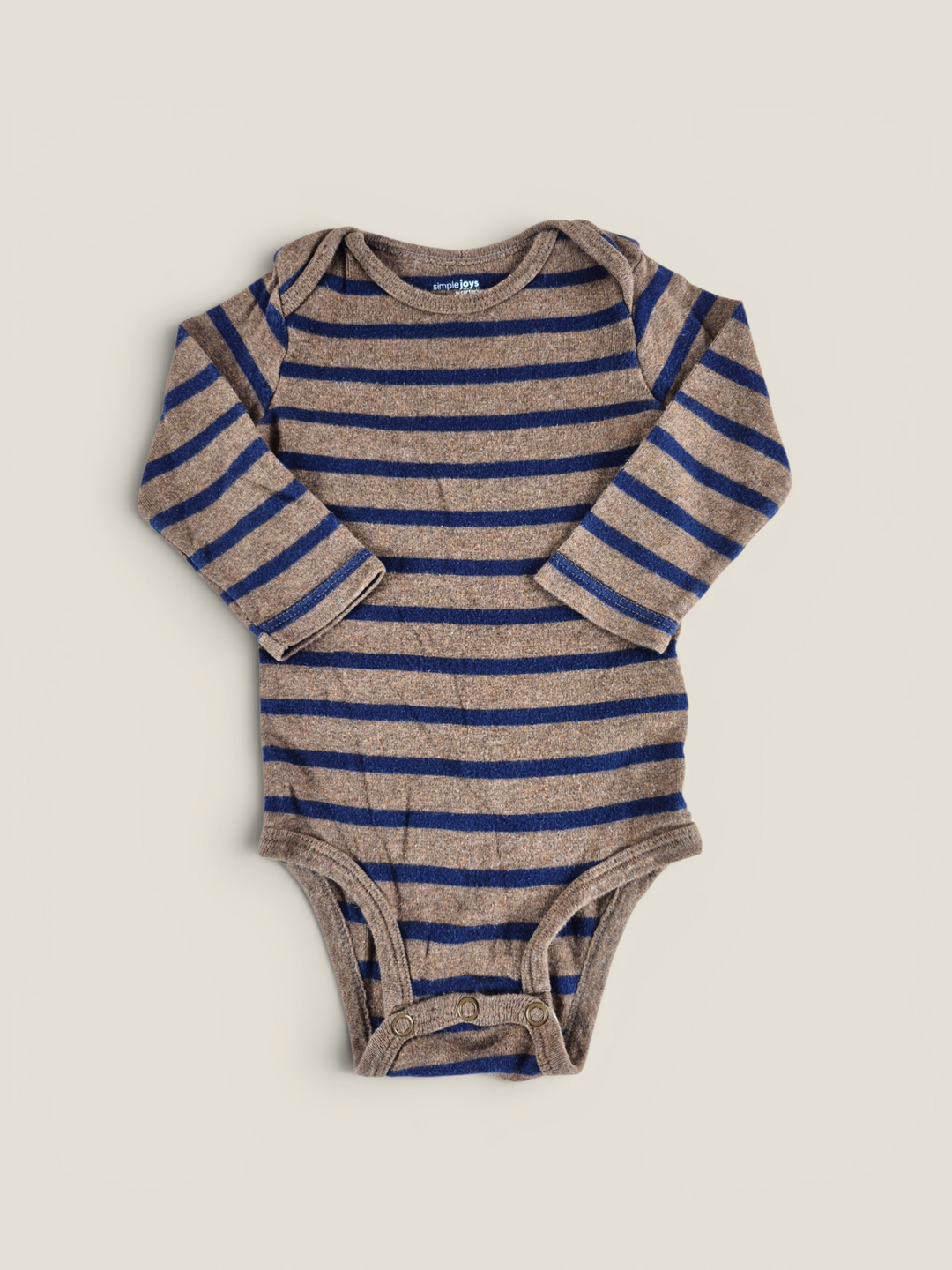 Pre-Loved Carter's Striped Long Sleeve Onesie 3-6M | Betty’s Marketplace