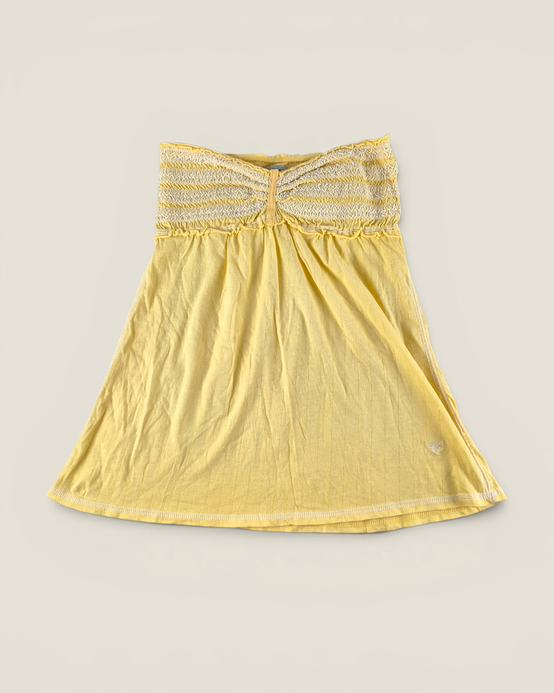 Pre-Loved Campus Crew Yellow Strapless Top Ladies Approx Medium | Betty’s Marketplace