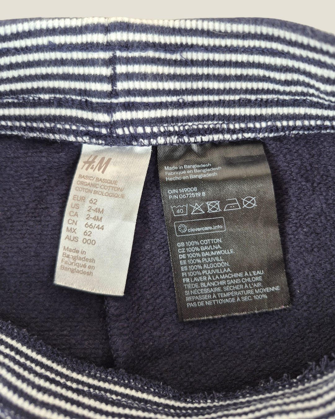 Pre-Loved H&M Navy Pants 2-4M | Betty’s Marketplace