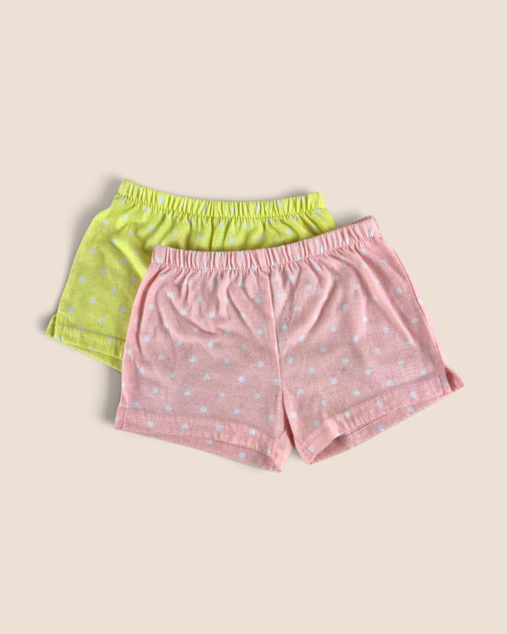 Pre-Loved Carter's Set Of 2 Polka Dot Shorts Girls 2Y | Betty’s Marketplace