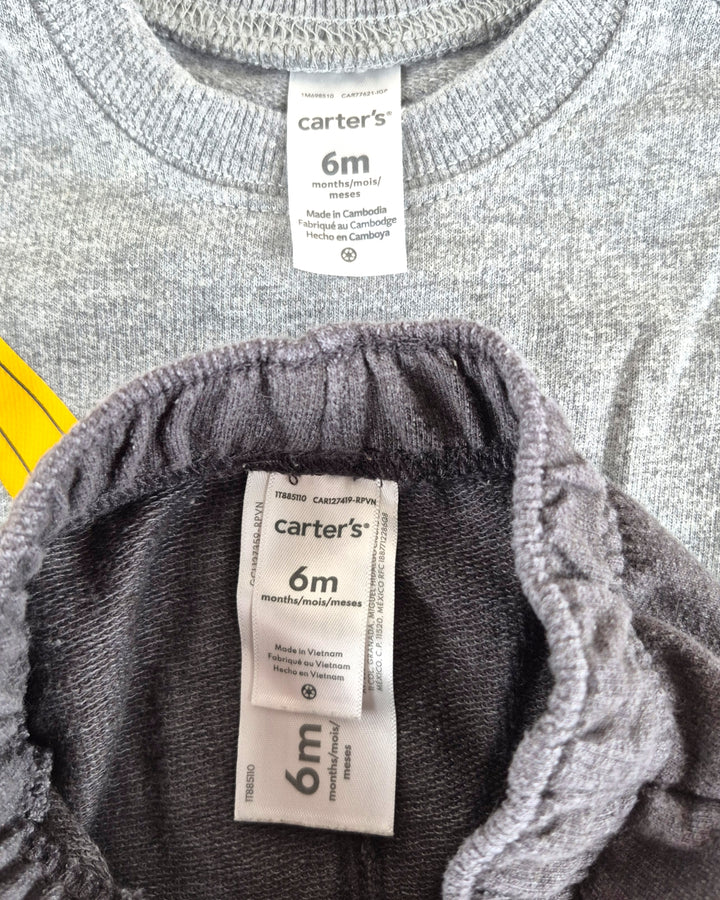 Pre-Loved Carter's Construction Tracksuit 6M | Betty’s Marketplace