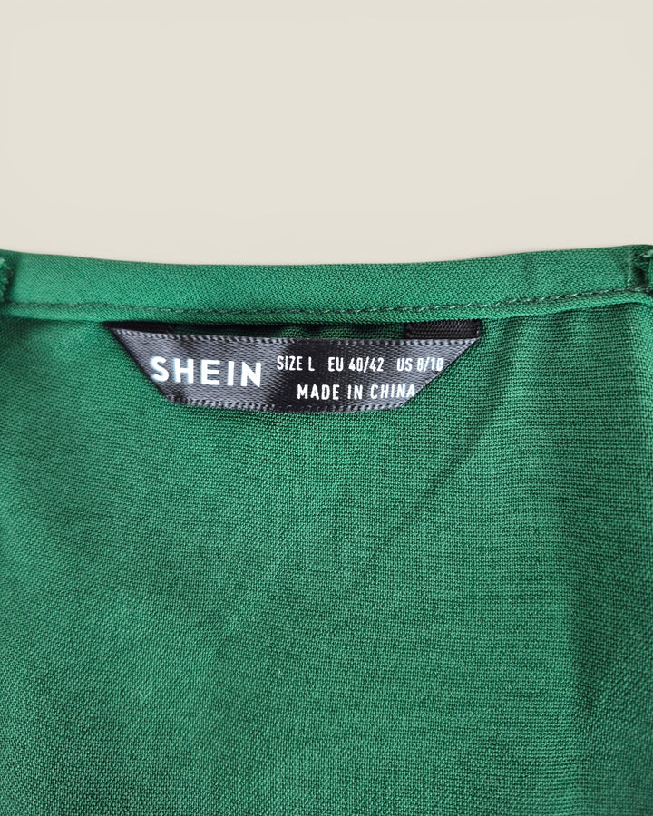 Pre-Loved Shein Emerald Green Dress Ladies Large | Betty’s Marketplace