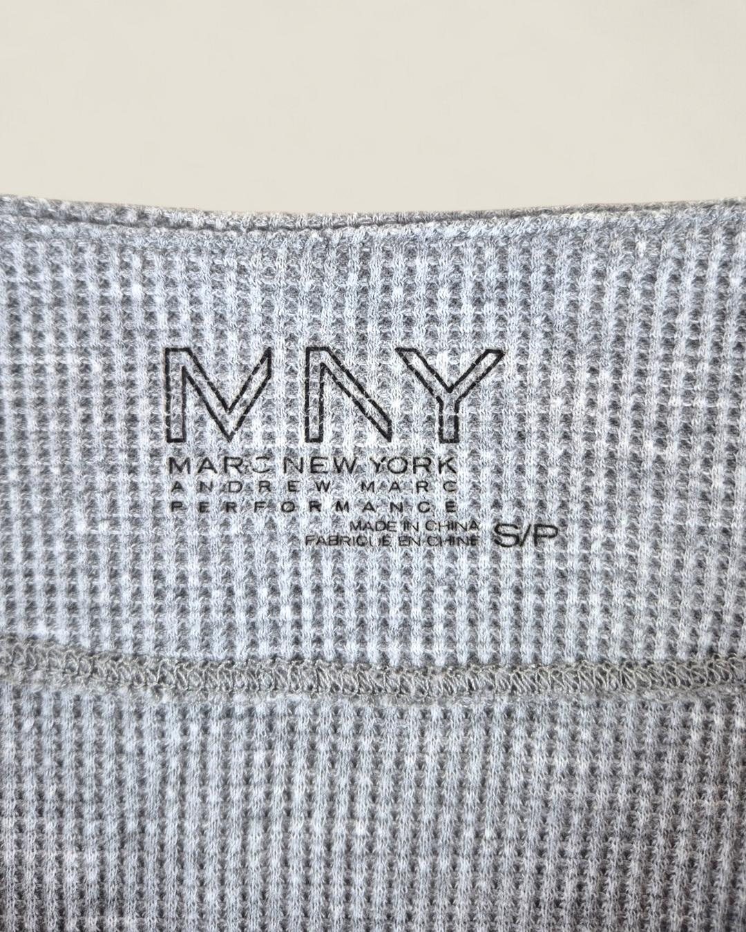 Pre-Loved Marc New York Grey Asymmetric Top Ladies Small | Betty’s Marketplace