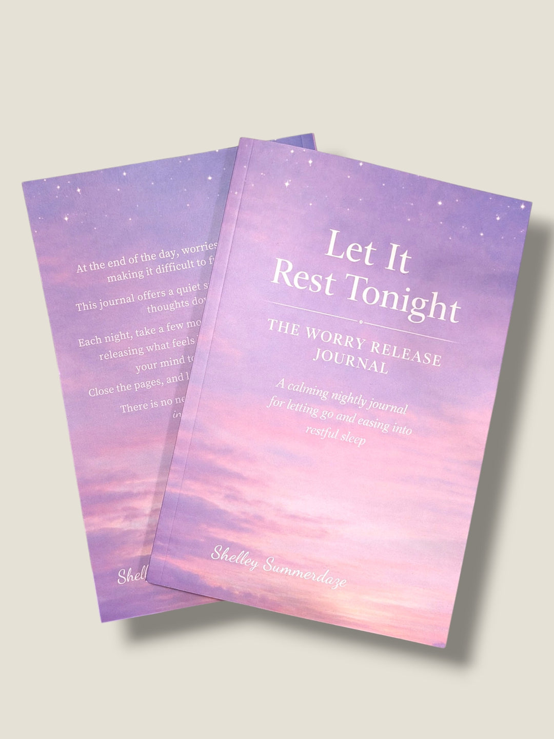 Summerdaze by Shelley, Let It Rest Tonight Worry Release Journal
