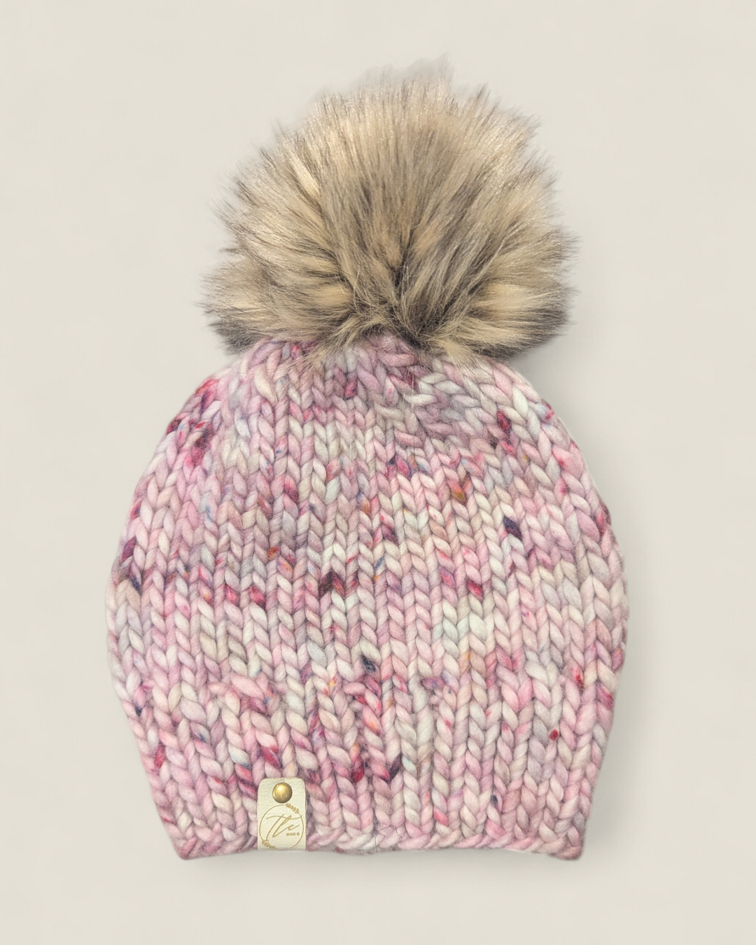 TLC Made, Merino Wool & Luxe Pom Crochet Hats