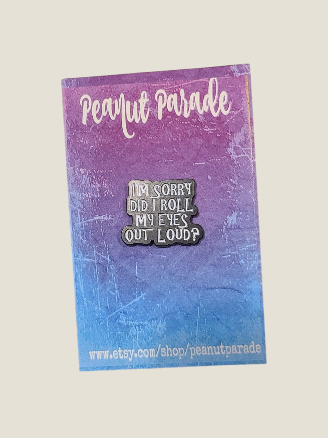 Peanut Parade, Enamel Pins